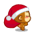 singe de Noël courant